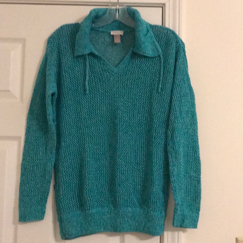 ‼️LAST DAY‼️ 🥳HP!🥳 Chico’s Weekends Sweater - Picture 3 of 7